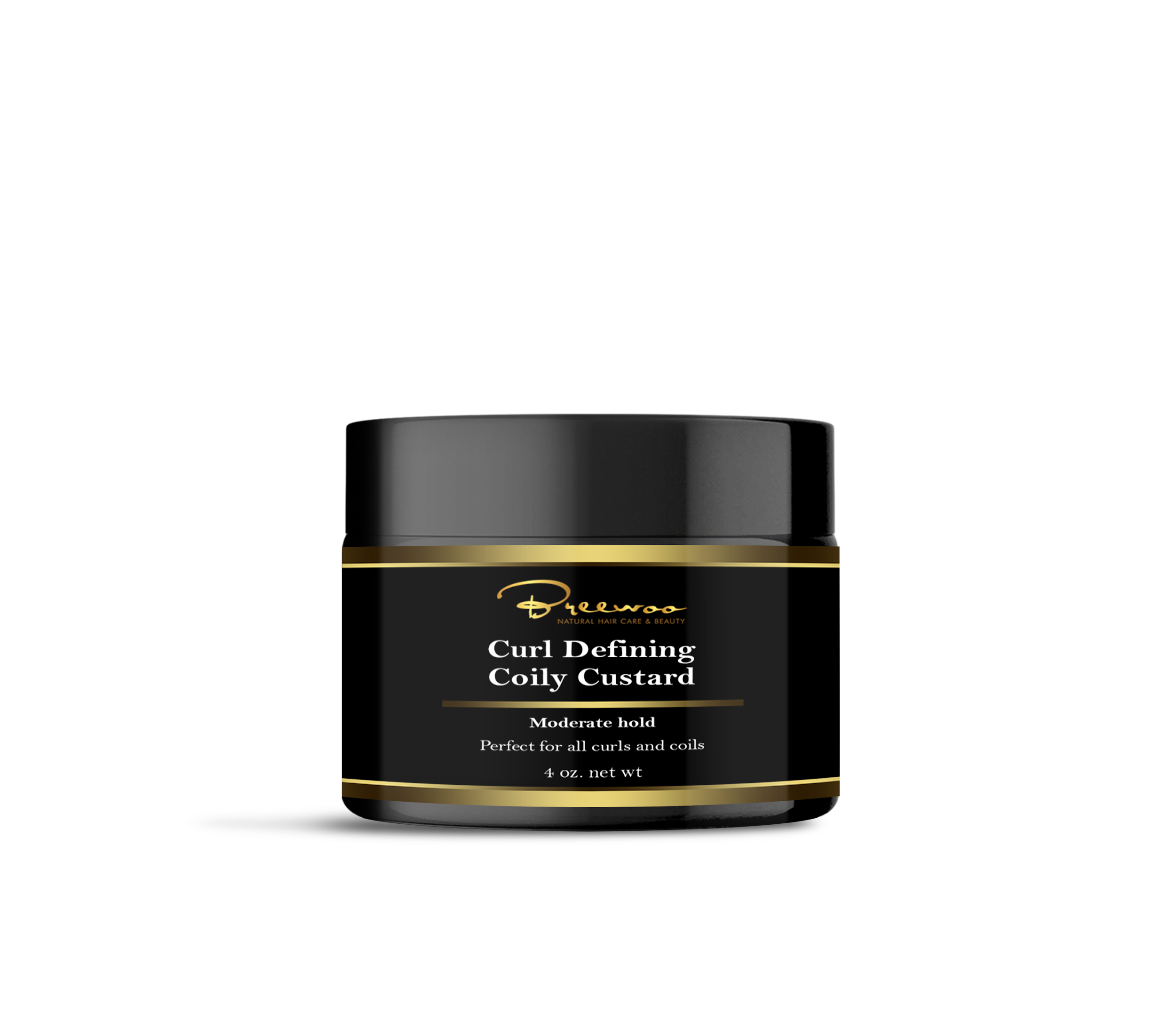 Breewoo Curl Defining Coily Custard – Moisturize, Define, and Shine