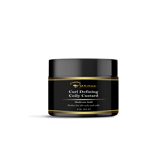 Breewoo Curl Defining Coily Custard – Moisturize, Define, and Shine