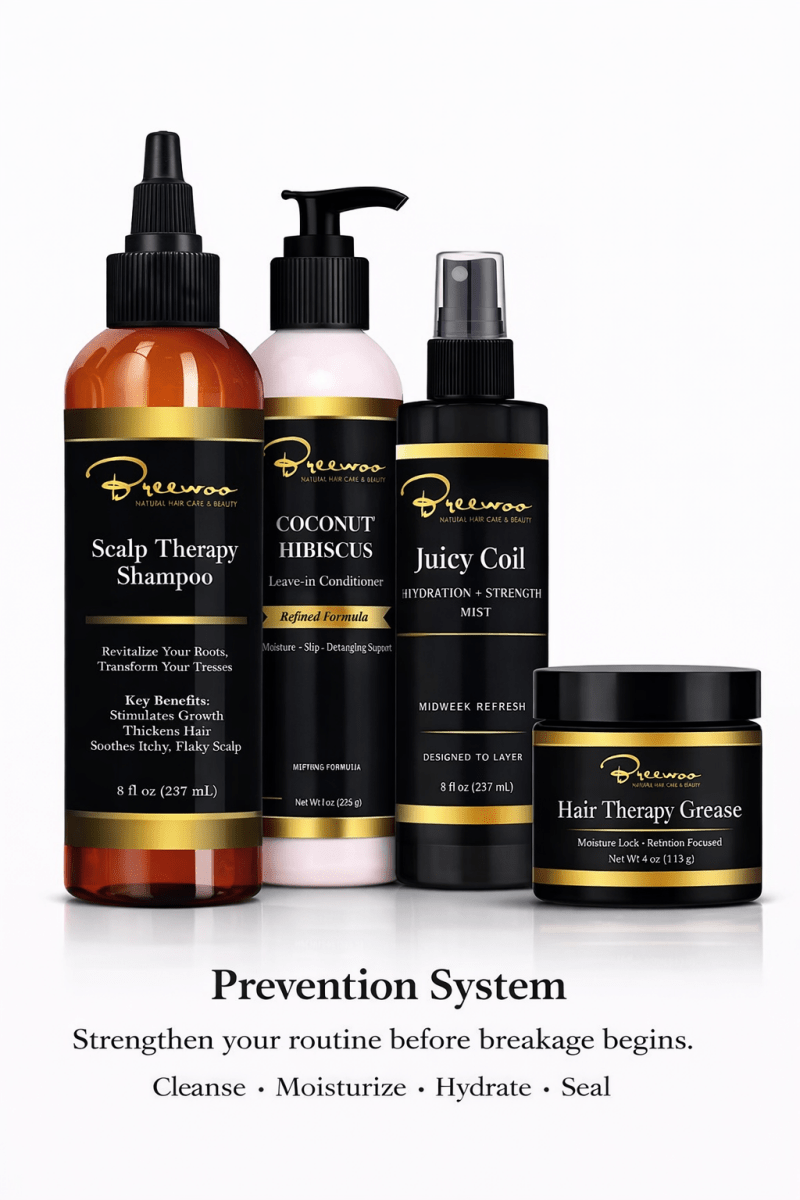 Breewoo Prevention Hair System | Maintain Healthy Hair & Reduce Breakage - Breewoo